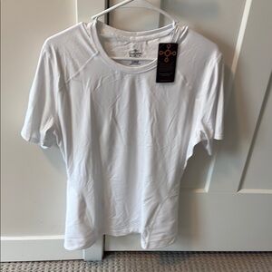 NWT Tommie Copper Men's Lower Back Support Shirt - XL